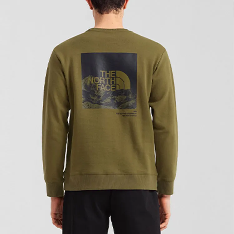 THE NORTH FACE Sweatshirts Unisex Olive Green-3