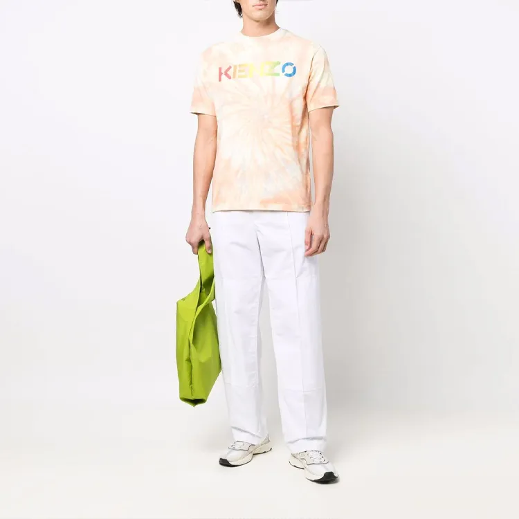 KENZO T Shirts Men Orange-1