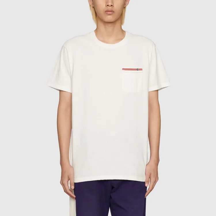 GUCCI T Shirts Men Ecru-2