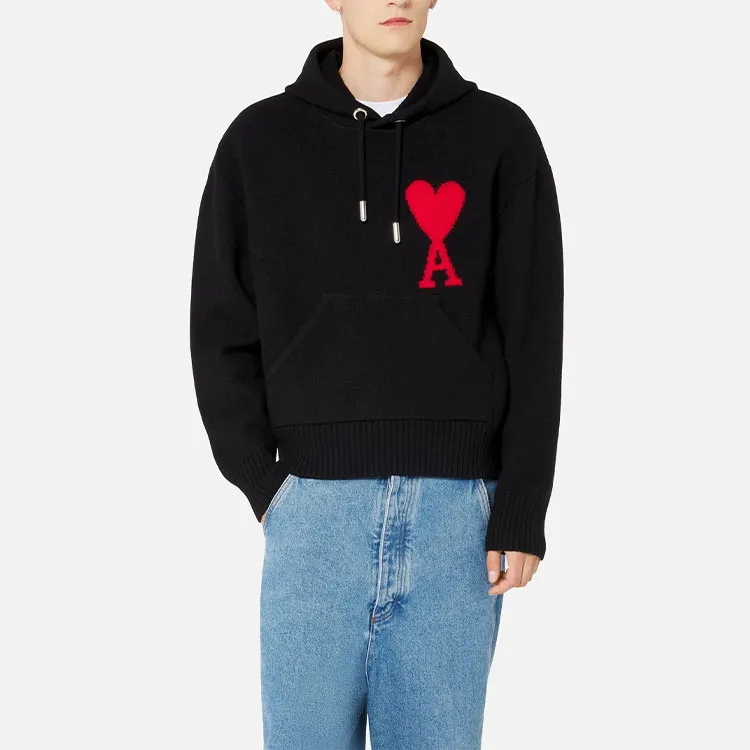 AMIPARIS Adc Knitted Hoodie-1