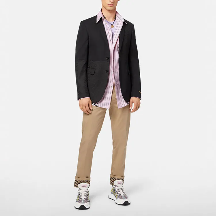 VERSACE VERSACELa Greca Shirt Men's Pink-3