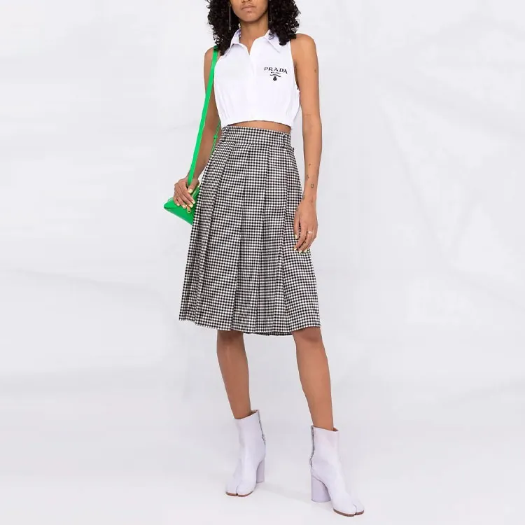 PRADA Crop Tops Women's White-1