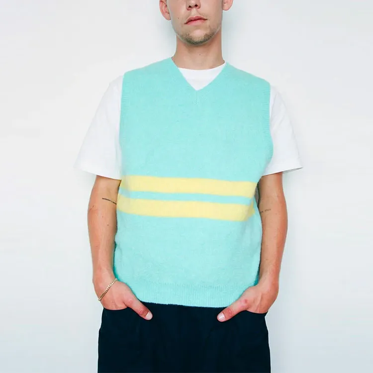 Stussy Brushed Mohair Vest-4