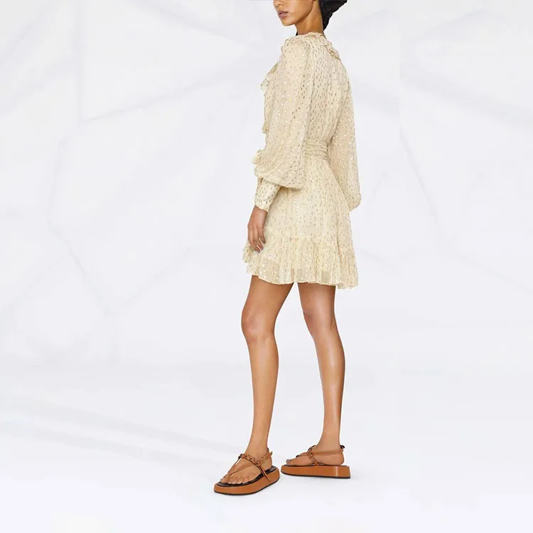 Zimmermann Long-Sleeved Dresses Women's Light Umber-3