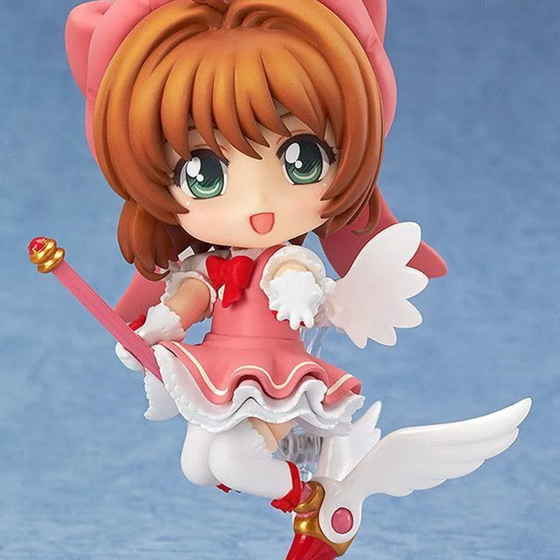 GSC Sakura Kinomoto No. 400 Cardcaptor Sakura Nendoroid Chibi Figures 10cm-1