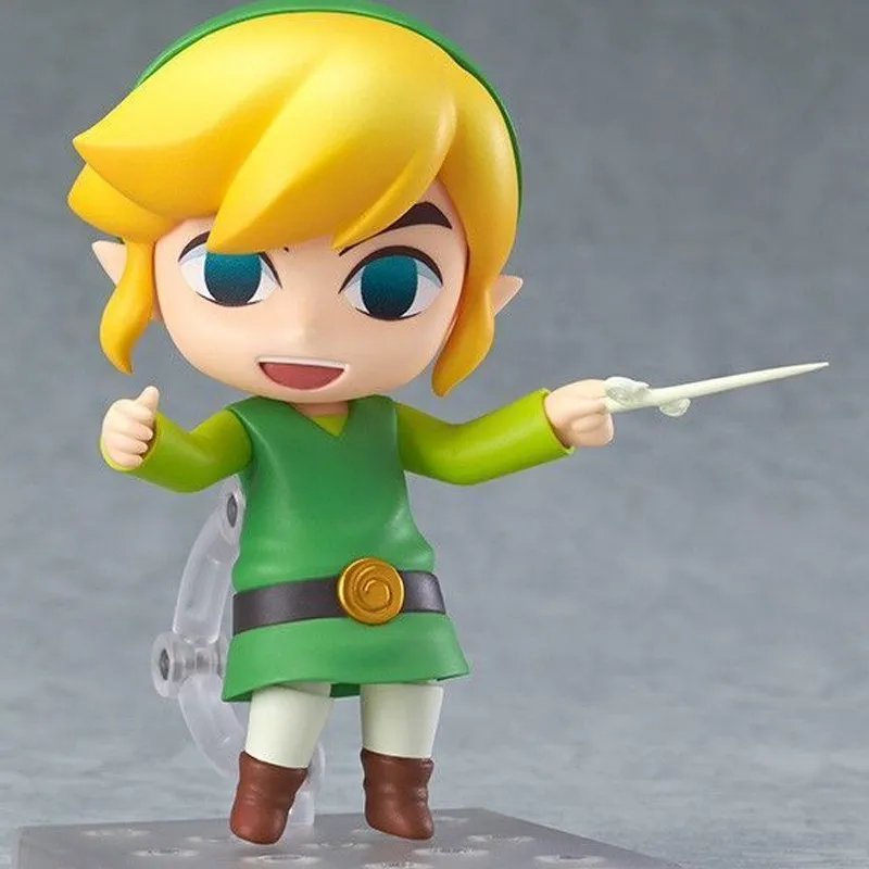GSC Link No. 413 The Legend Of Zelda Wind Waker Ver. Nendoroid Chibi Figures 10cm-1