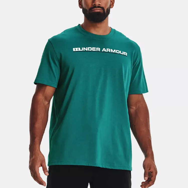 Under Armour T Shirt Men's Lake Green-3