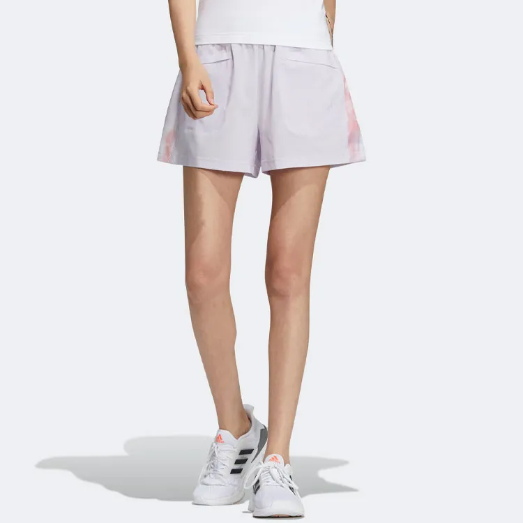 Adidas Casual Shorts Women's Light Purple-1