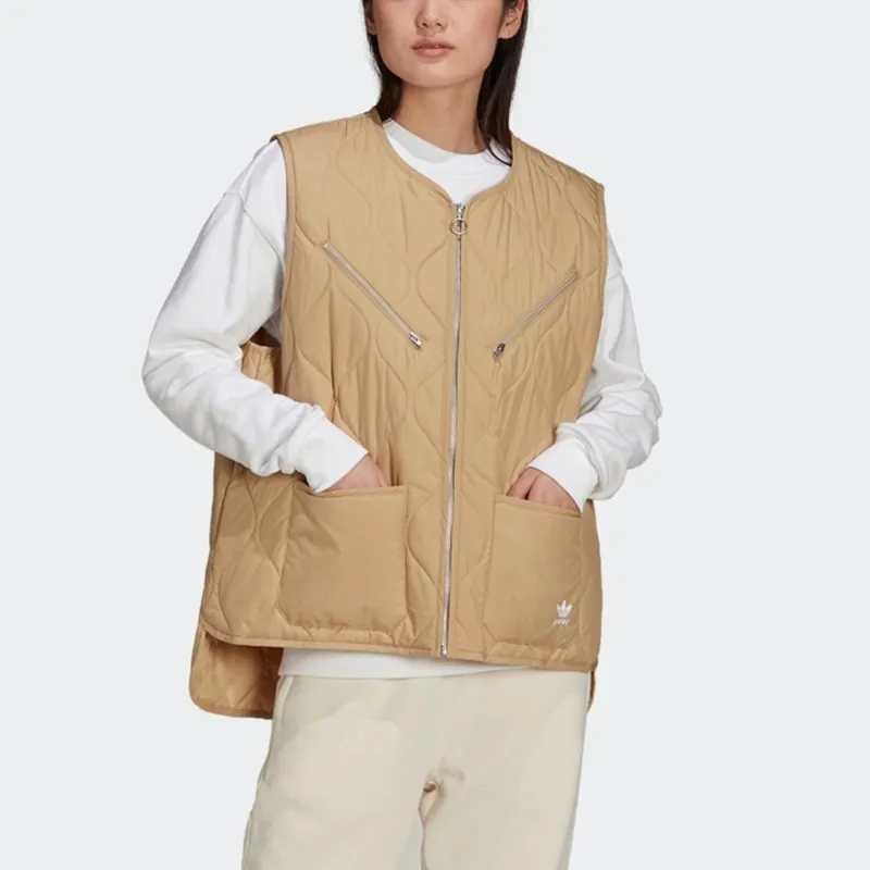 Adidas Originals Paley WMNS Vests Women's Light Khaki-1