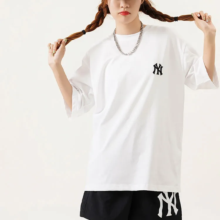 MLB New York Yankees T Shirts Unisex White-3
