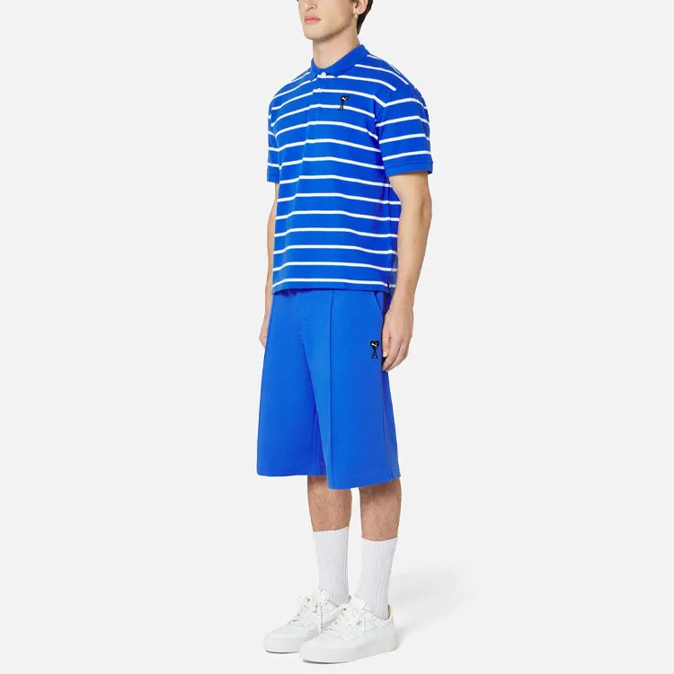 PUMA x Amiparis Polo Shirt Men's Blue-2