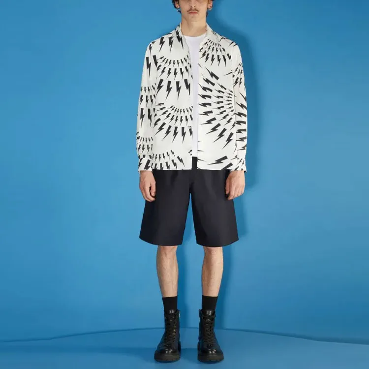 Neil Barrett Shirts Men White-3