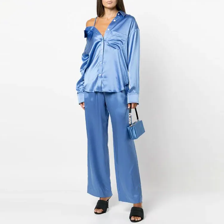 Alexander Wang Casual Pants Women's Blue-1