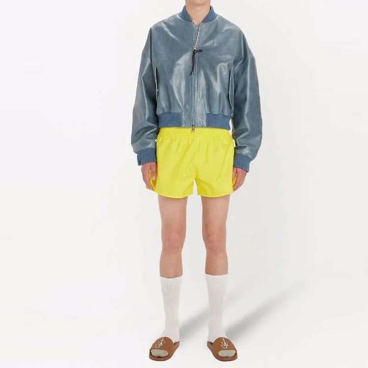 JW Anderson Sports Shorts Men Yellow-1
