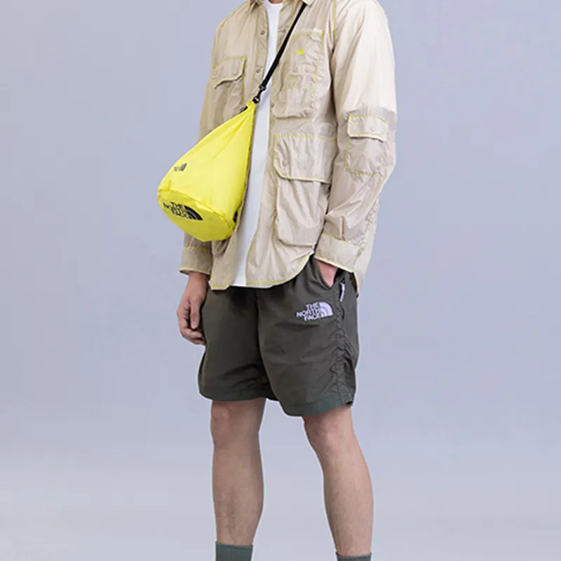 THE NORTH FACE Nylon Shoulder Bag Unisex Yellow-4