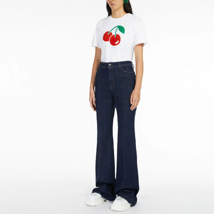 SportMax T Shirts Women's White-3