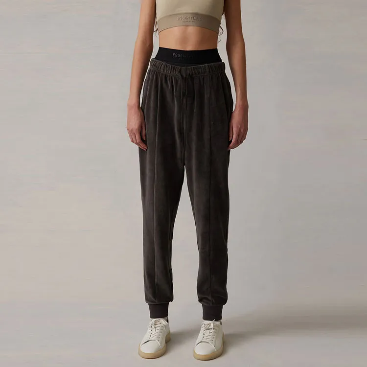 Fear Of God Essentials SS22 Casual Pants Women's Black Iron-2