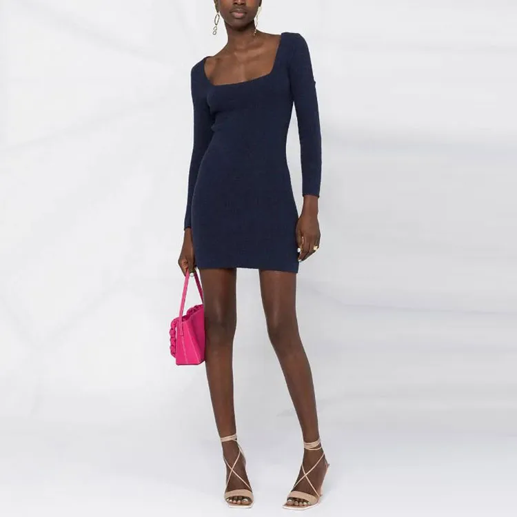 NANUSHKA Long-Sleeved Dresses Women's Blue-1