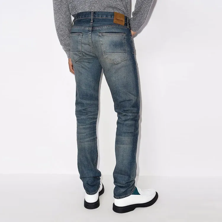 TOM FORD Jeans Men Blue-3