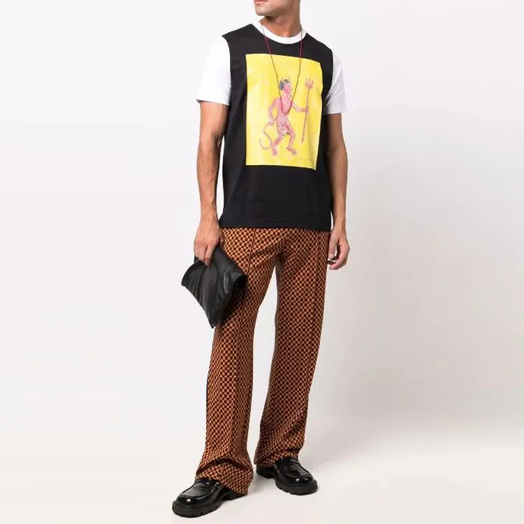 MARNI T-Shirts Men Black-1