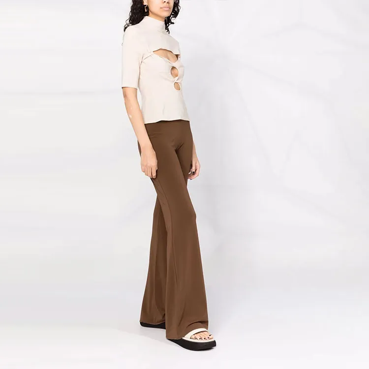 Jacquemus Le Haut Palmi Twist Cut-out Top-3