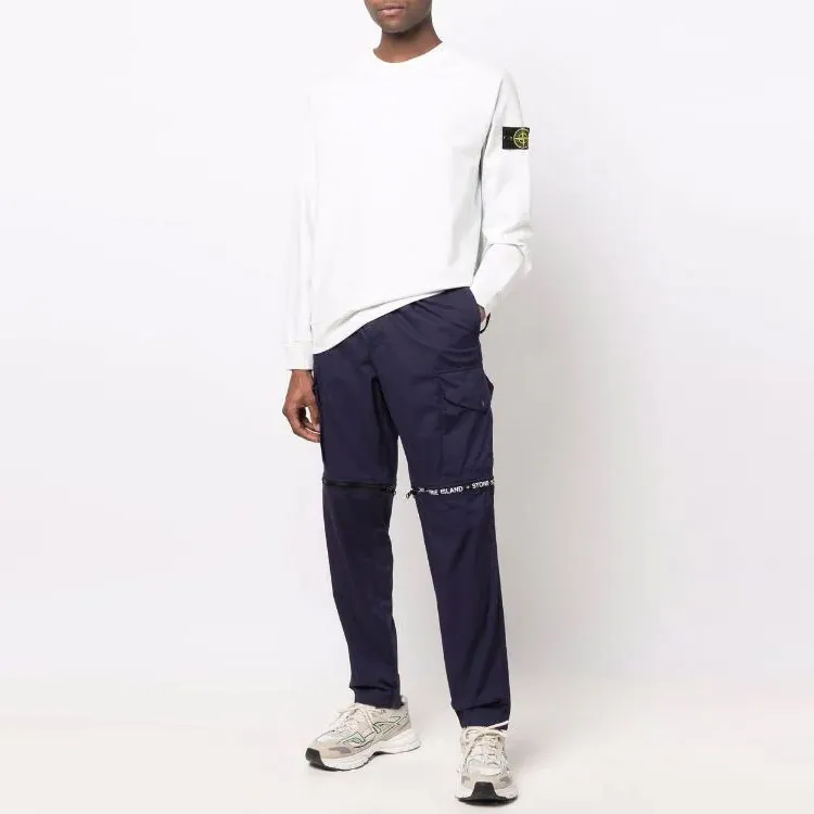 STONE ISLAND SS22 Casual Pants Men's Blue-2
