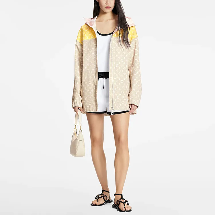 LOUIS VUITTON Monogram Color Block Parka-1