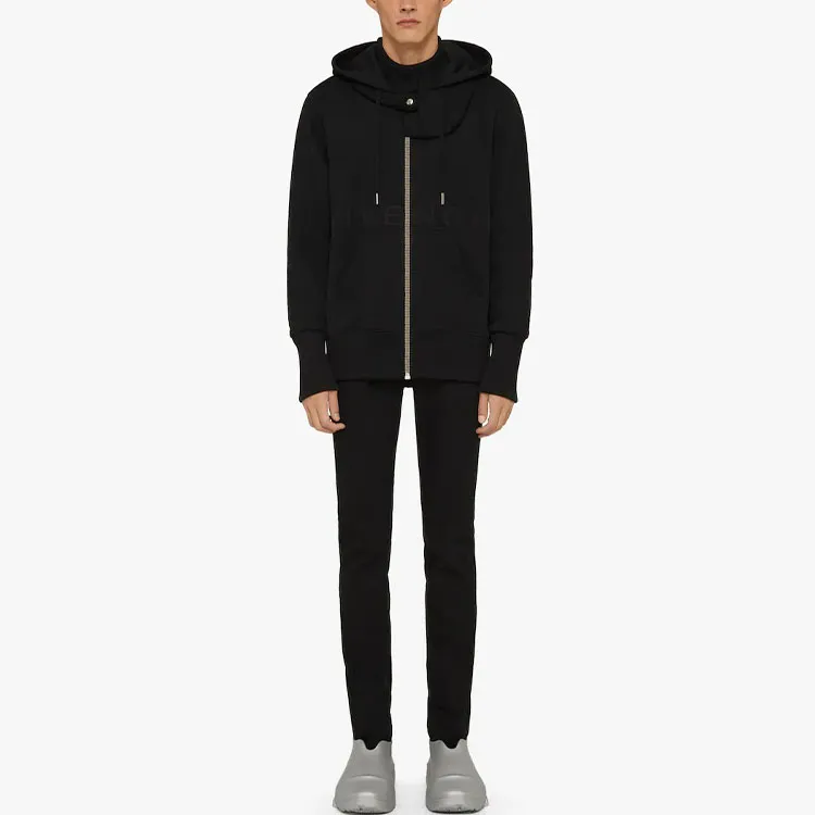 Givenchy Zip Up Drawstring Hoodie-1