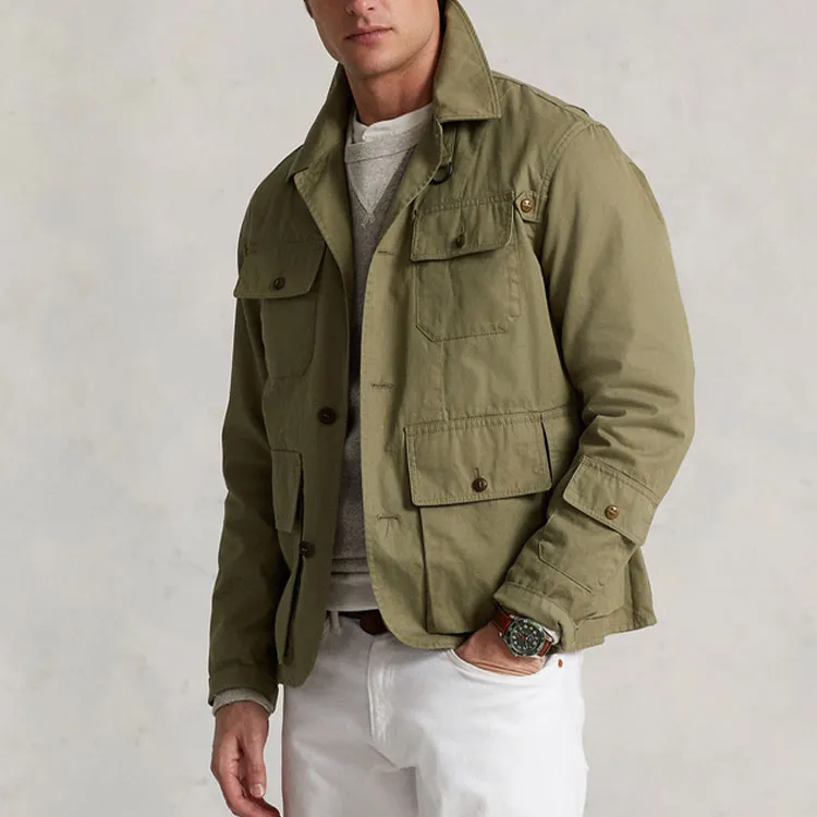 Polo Ralph Lauren SS22 Jackets & Coats Men's Army Green-1