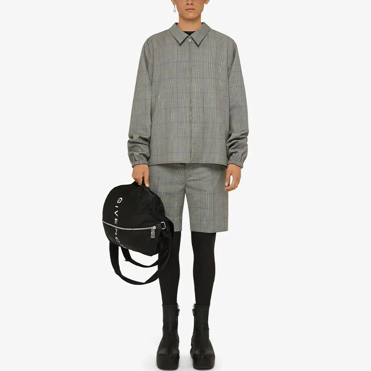 Givenchy Shirts Men Gray-1
