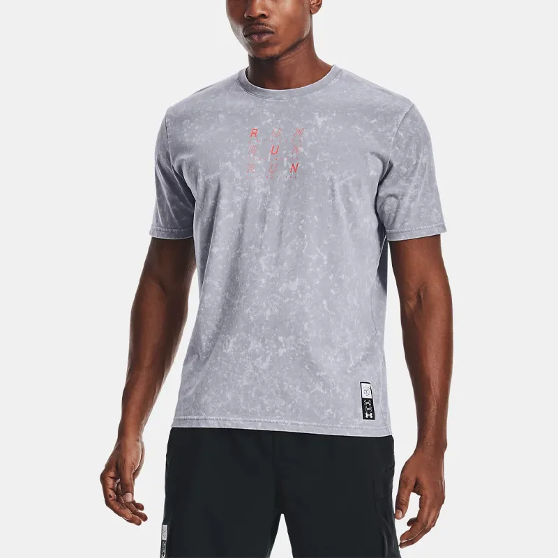 Under Armour T Shirt Men's Steel-2