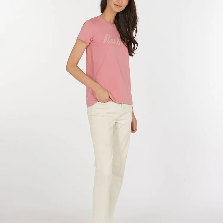 BARBOUR T-Shirts Women's Pink-1