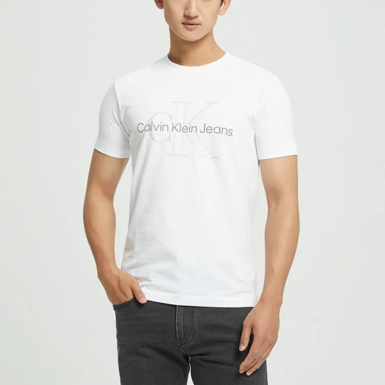 CALVIN KLEIN SS22 T Shirt Men's White-2