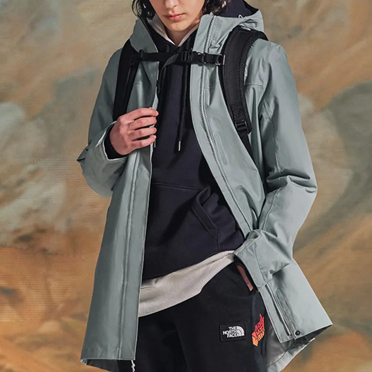 THE NORTH FACE City Outdoor Collection Windbreaker Jackets Women's Blue-1