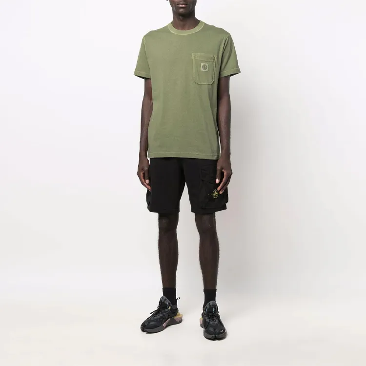 STONE ISLAND SS22 Shorts Men's Black-1