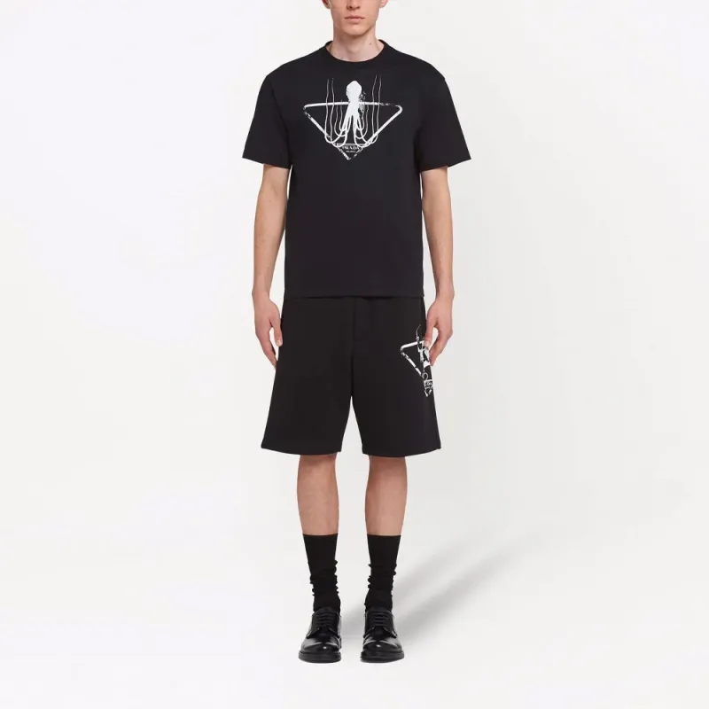 PRADA Octopus Print T shirt-1