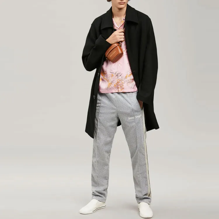 PALM ANGELS Lurex Track Pants-1
