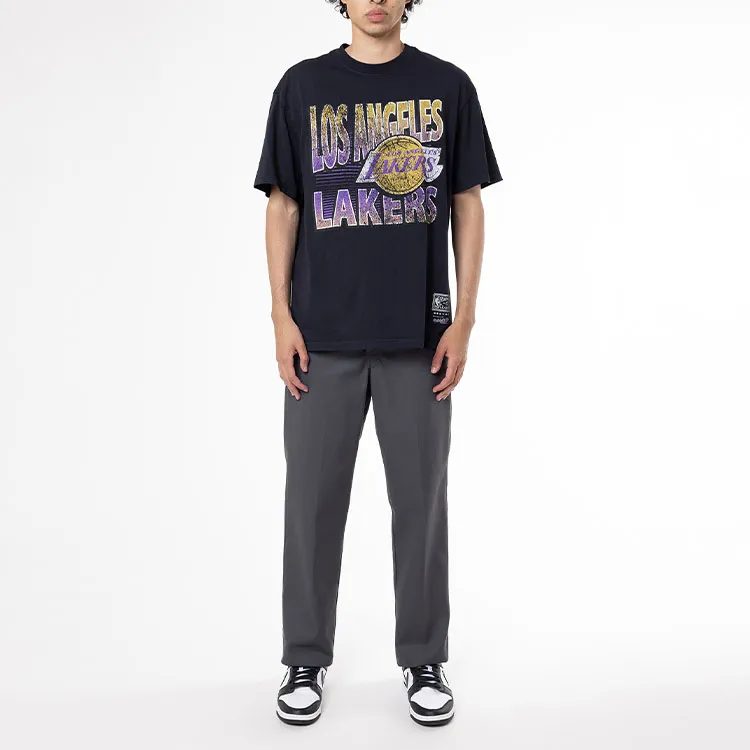 Mitchell & Ness T Shirt Unisex Black American Vintage-2