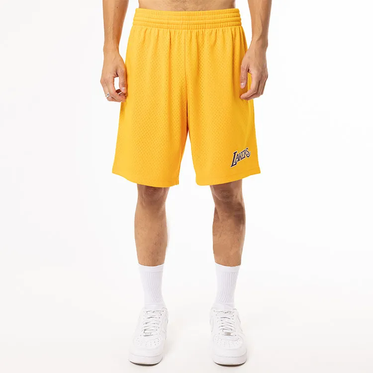 Mitchell & Ness Basketball Shorts Men's Lakers Gold-3