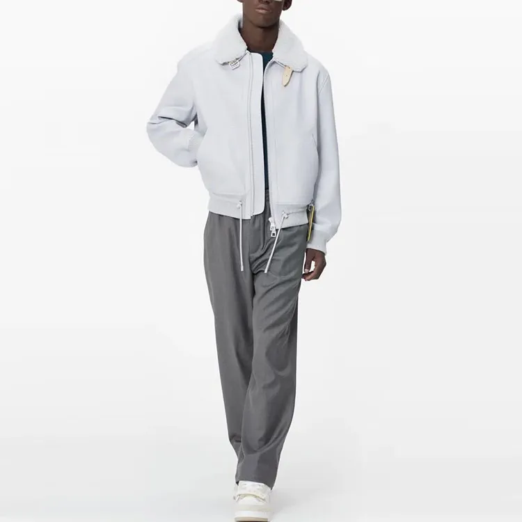 LOUIS VUITTON Jacket Men's Elephant Gray-2