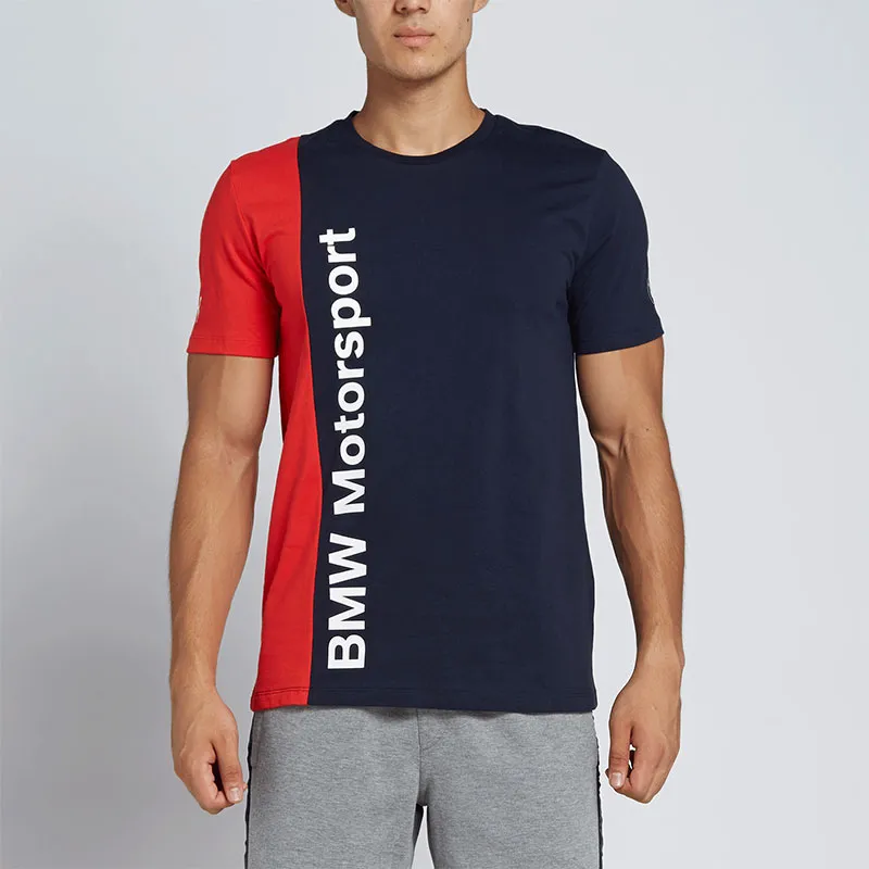 Bmw X PUMA T Shirts Men Blue-1