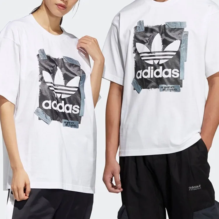 Adidas Originals Neo Athleisure T Shirt Unisex White-3