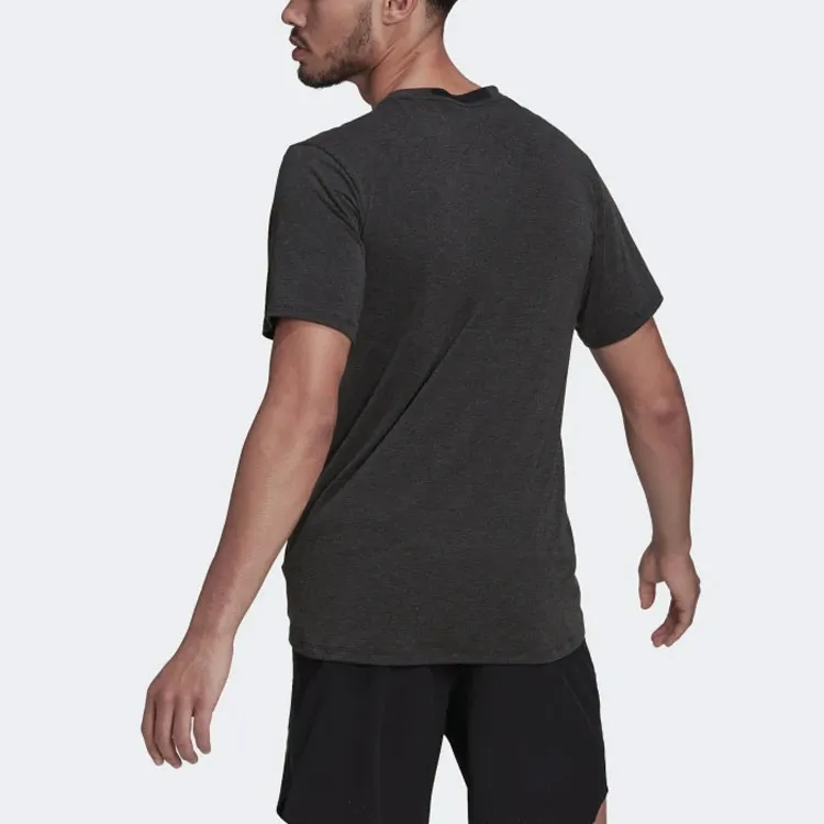 Adidas Set-in Sleeve T-Shirt Men's Black-2
