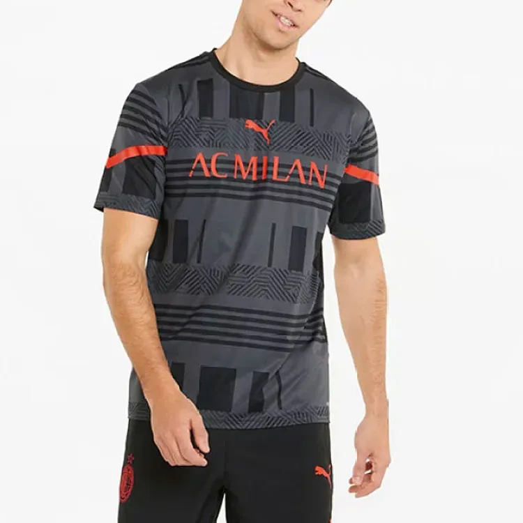PUMA Soccer Jerseys Men Black-2