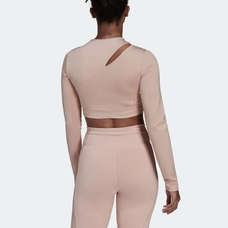 Adidas T Shirts Women's Pink-5