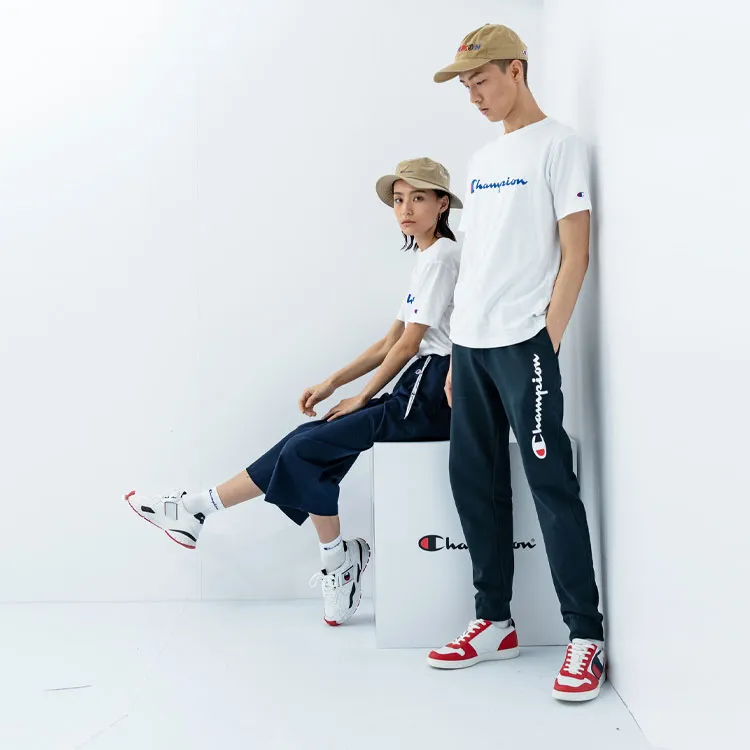 Champion T Shirt Japan Version Unisex White-3