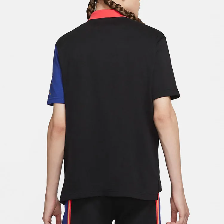 Jordan T Shirt Men's Black Blue-4