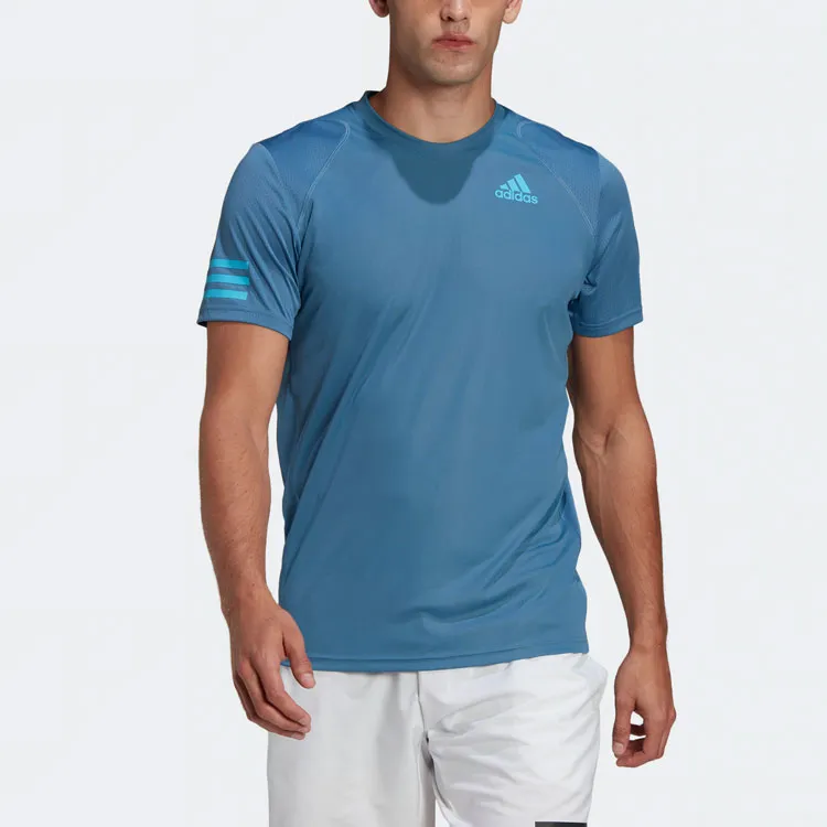 Adidas T Shirts Men Blue-1