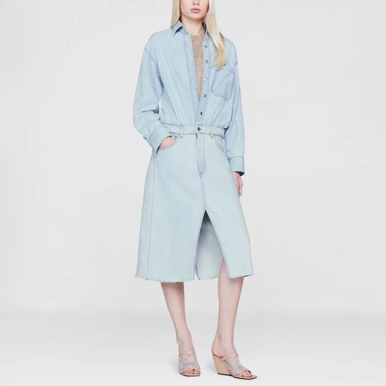 Stella McCartney Denim Shirt Dress-1