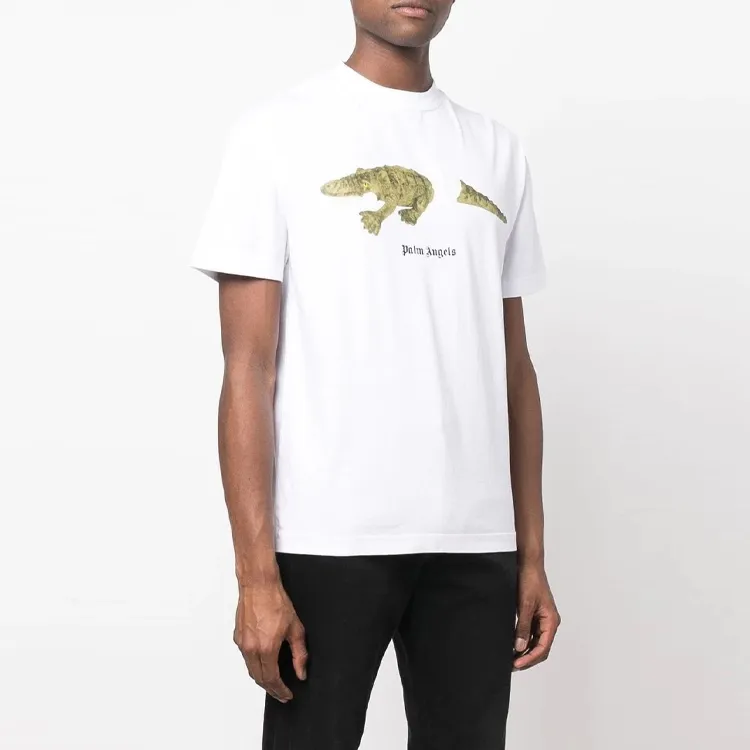 PALM ANGELS T Shirts Men White-3
